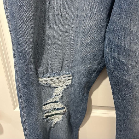 Y2K Jordache Vintage Women's Straight Leg Blue Jeans High Waist Size 16 - Picture 3 of 9